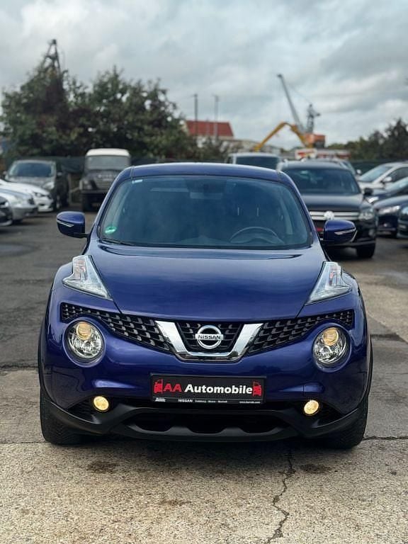 Gebraucht Nissan Juke Acenta 117 PS (86 kW) 2017 Blau SUV
