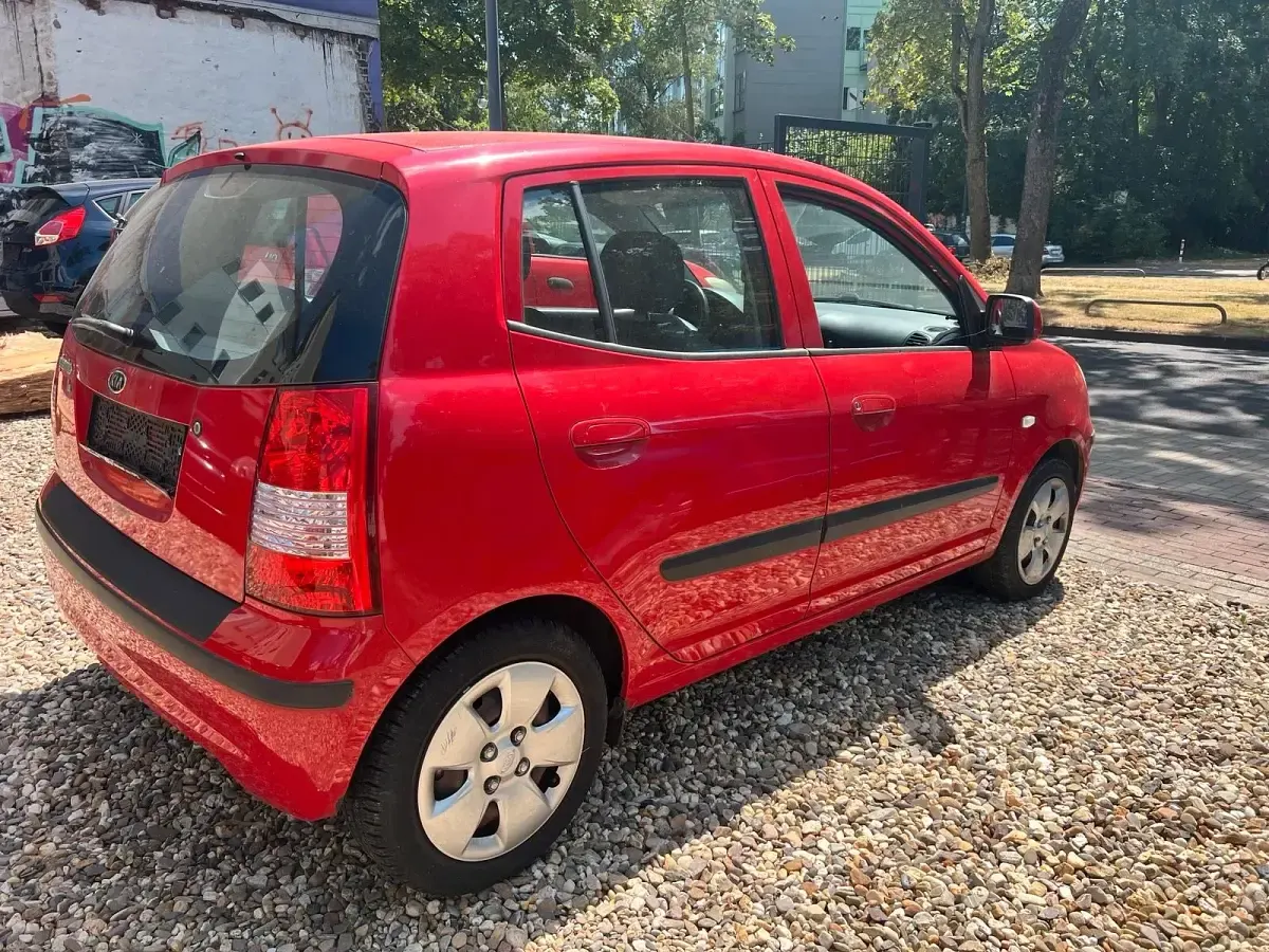 Gebraucht Kia Picanto 65 PS (47 kW) 2007 Rot Kleinwagen