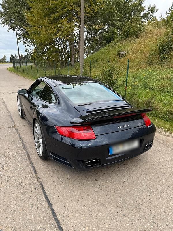 Gebraucht Porsche 997 Turbo Chrono 480 PS (353 kW) 2008 Blau Coupé