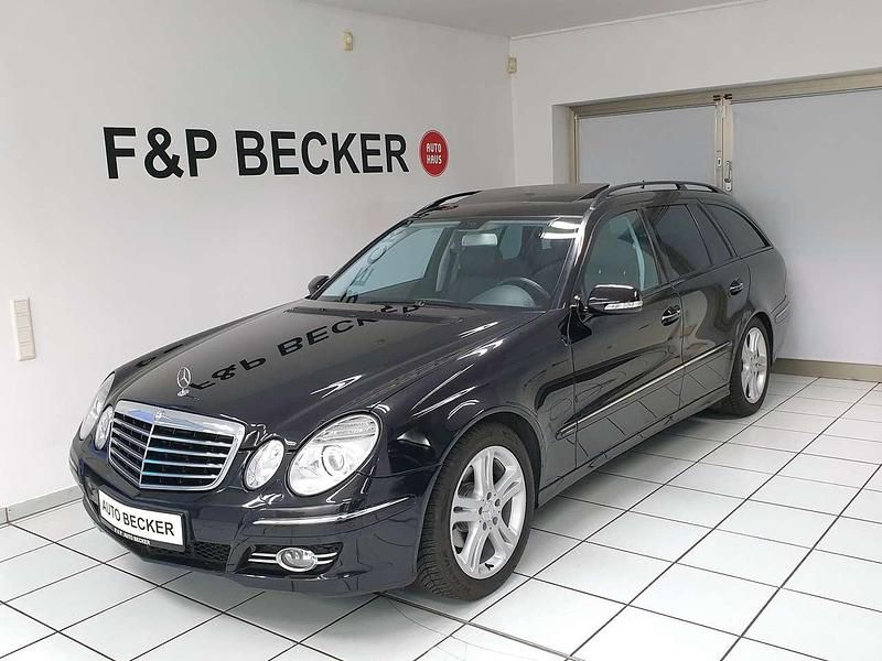 Gebraucht Mercedes E200 Avantgarde 184 PS (135 kW) 2007 Obsidianschwarz Kombi