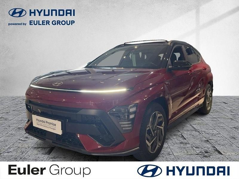 Rot Gebraucht 2024 Hyundai Kona N Line SUV | 33.490 € (Teuer) - Bild 1/4