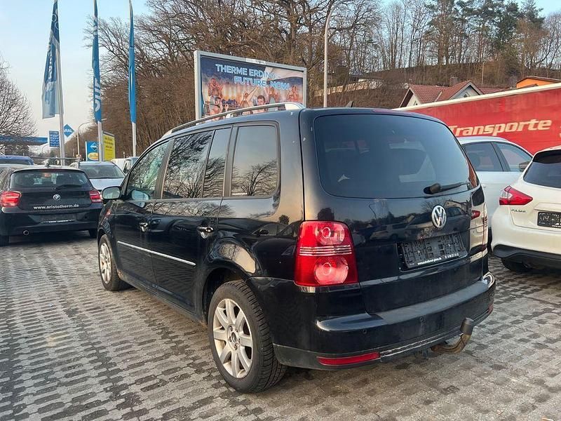 Gebraucht VW Touran Highline 170 PS (125 kW) 2007 Schwarz Van / Kleinbus