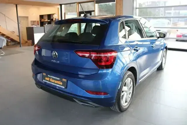 Gebraucht VW Polo Style 110 PS (80 kW) 2022 Blau Kleinwagen