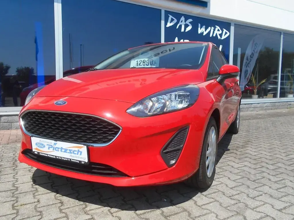 Gebraucht Ford Fiesta 75 PS (55 kW) 2021 Rot Kleinwagen