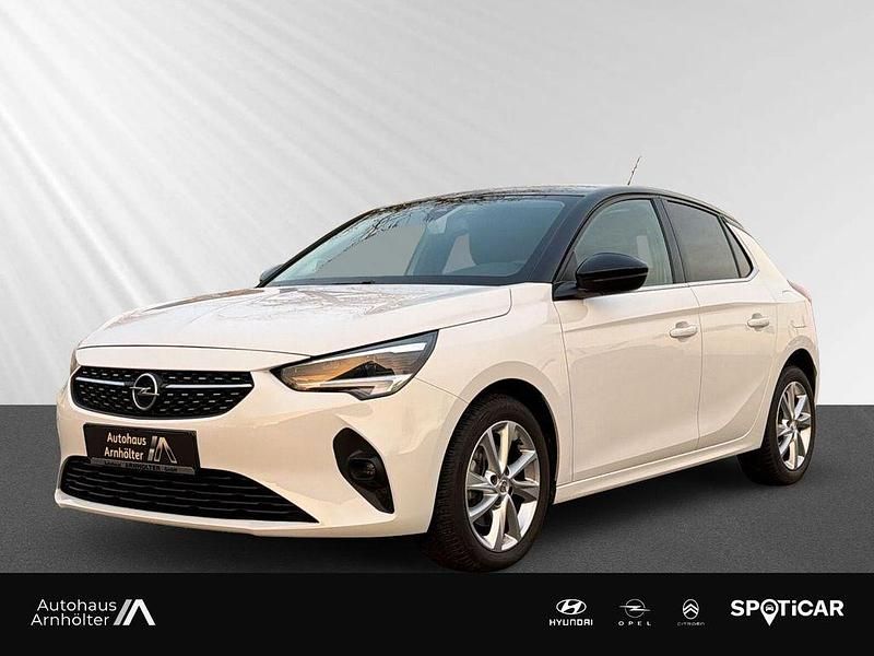 Weiß Gebraucht 2021 Opel Corsa Elegance Limousine | 14.380 € (Fairer Preis) - Bild 1/4