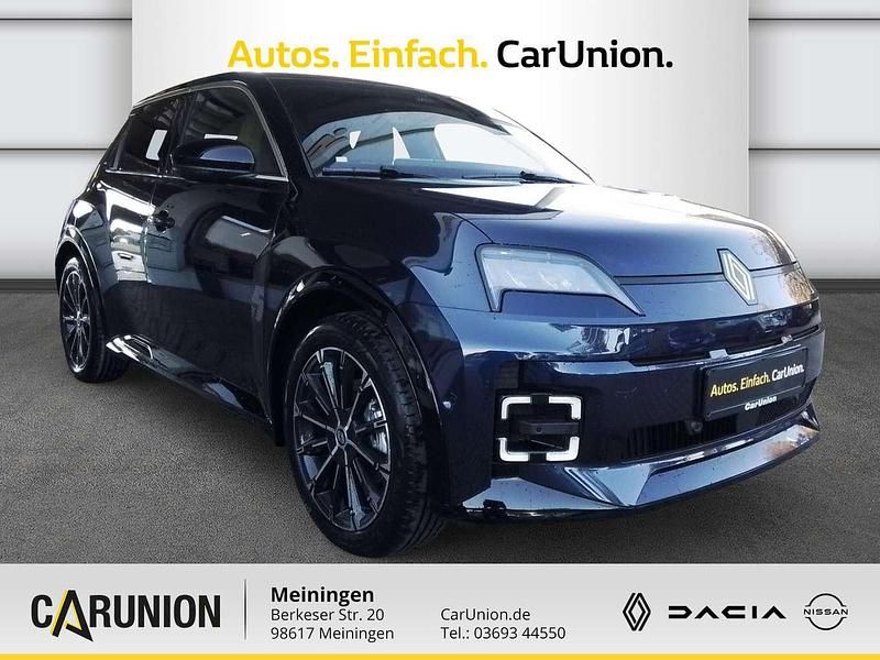 Gebraucht Renault 5 E-Tech Iconic 77 kW (106 PS) 2024 Rre + black pearlschwarz metallic Limousine