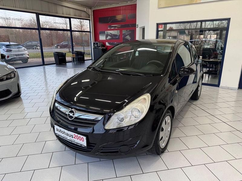Gebraucht Opel Corsa Edition 80 PS (58 kW) 2008 Schwarz Limousine