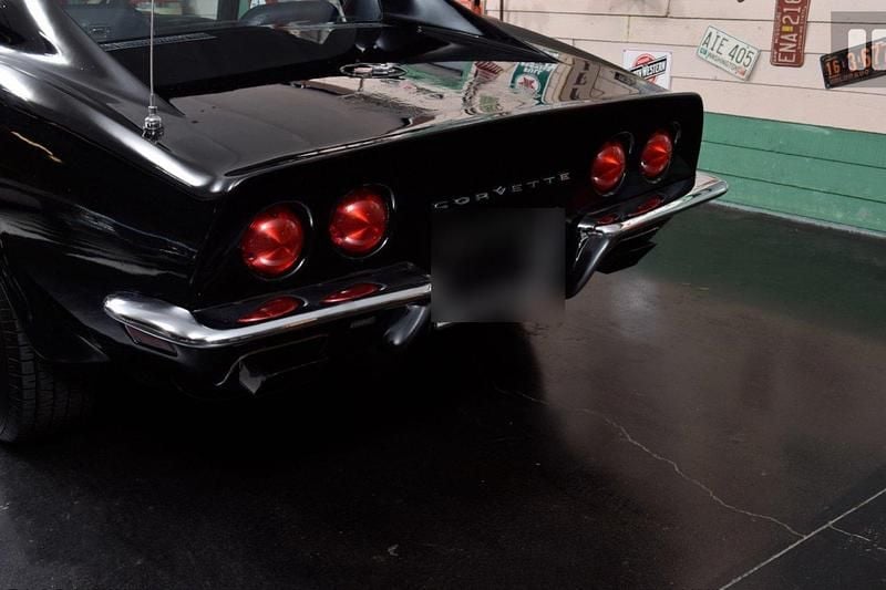 Second-hand Corvette Stingray 250 CP (183 kW) 1973 Negru Cabrio
