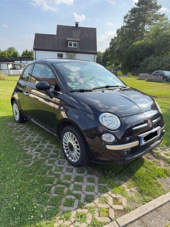 Schwarz Gebraucht 2012 Fiat 500 Lounge Kleinwagen | 4.850 € (Fairer Preis) - Bild 1/4
