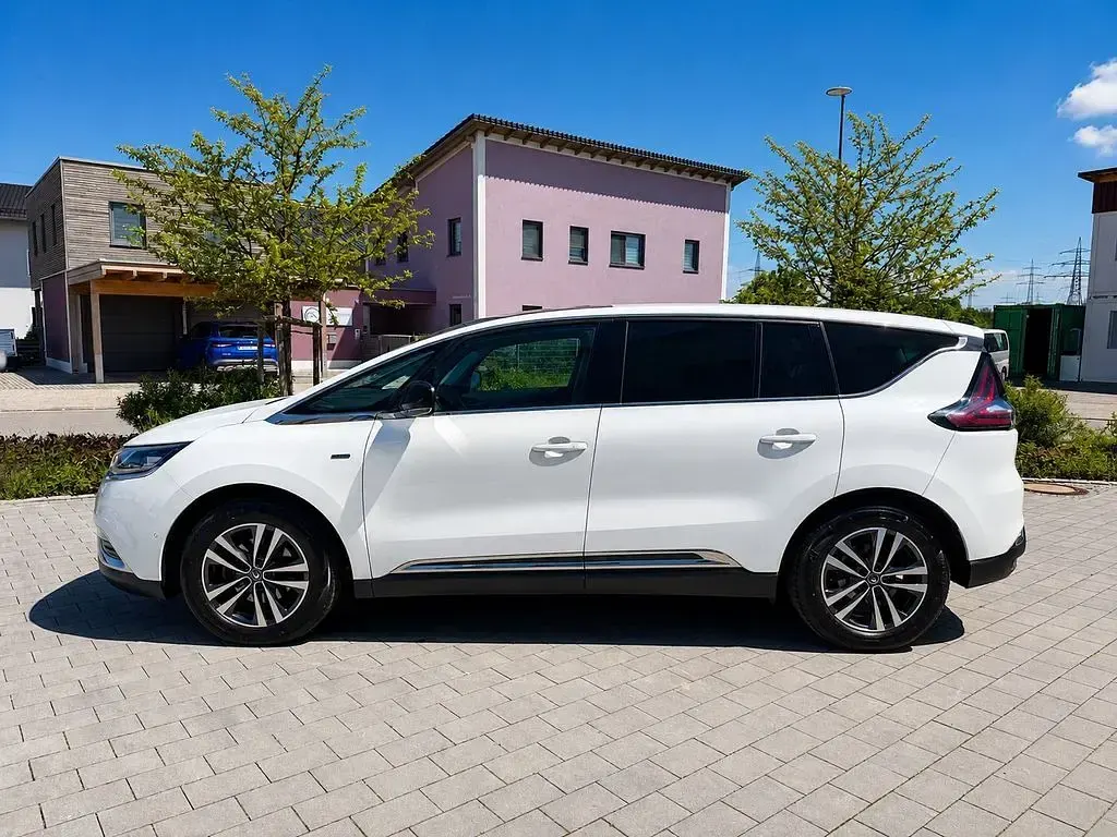 Gebraucht Renault Espace LIMITED 160 PS (117 kW) 2018 Weiß Van / Kleinbus
