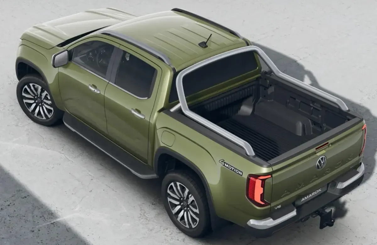 Neu VW Amarok Aventura 241 PS (177 kW) 2026 Reed green metallic Pickup