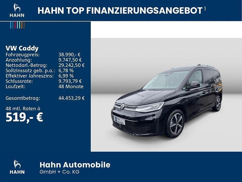 Neu VW Caddy 116 PS (85 kW) 2025 Deep black perleffekt Van / Kleinbus
