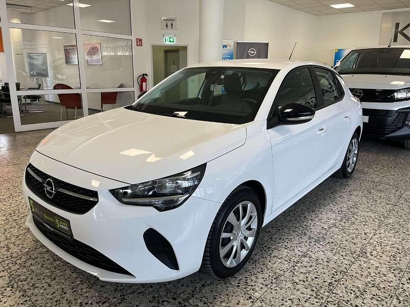 Gebraucht Opel Corsa Edition 101 PS (74 kW) 2023 Lack weiss banquise/typ aussenverkleidun (metallic) Kleinwagen