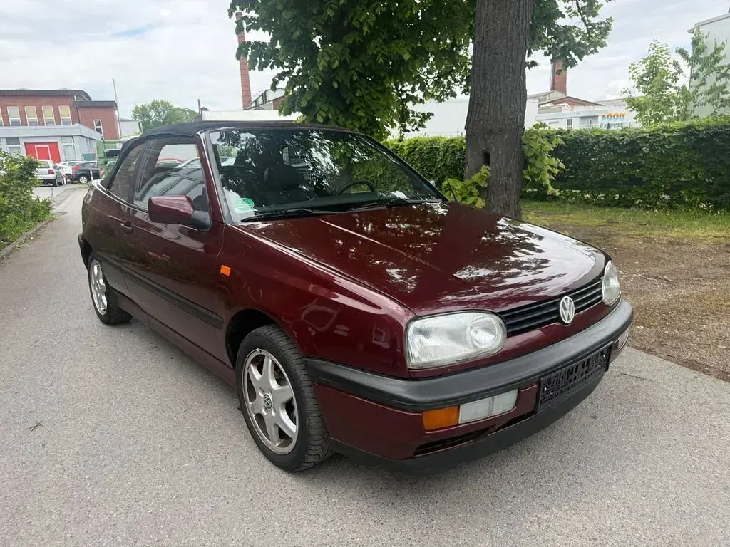 Brugt VW Golf Cabriolet 75 HK (55 kW) 1995 Rød Cabriolet