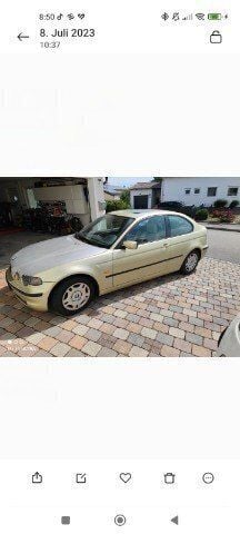 Gebraucht BMW 316 Compact Basis 116 PS (85 kW) 2002 Gold metallic Kleinwagen