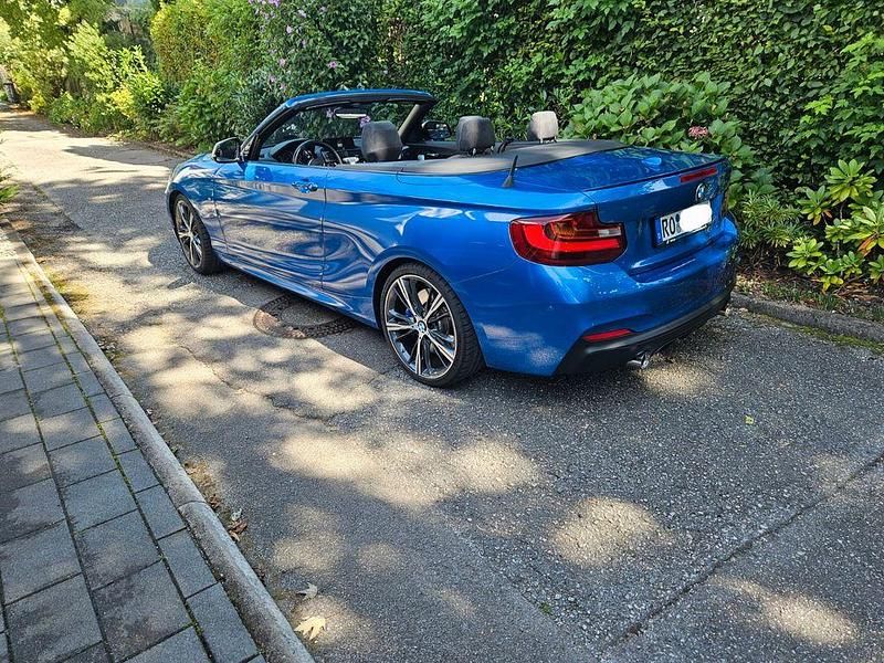 Gebraucht BMW M235 M Performance 326 PS (239 kW) 2015 Blau Cabrio
