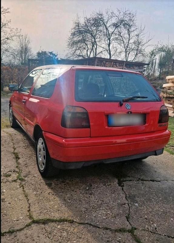 Gebraucht VW Golf III 75 PS (55 kW) 1997 Rot Kleinwagen