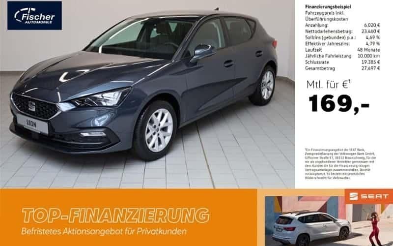 Grau Neu 2025 Seat Leon Limousine | 29.480 € (Guter Preis) - Bild 1/4