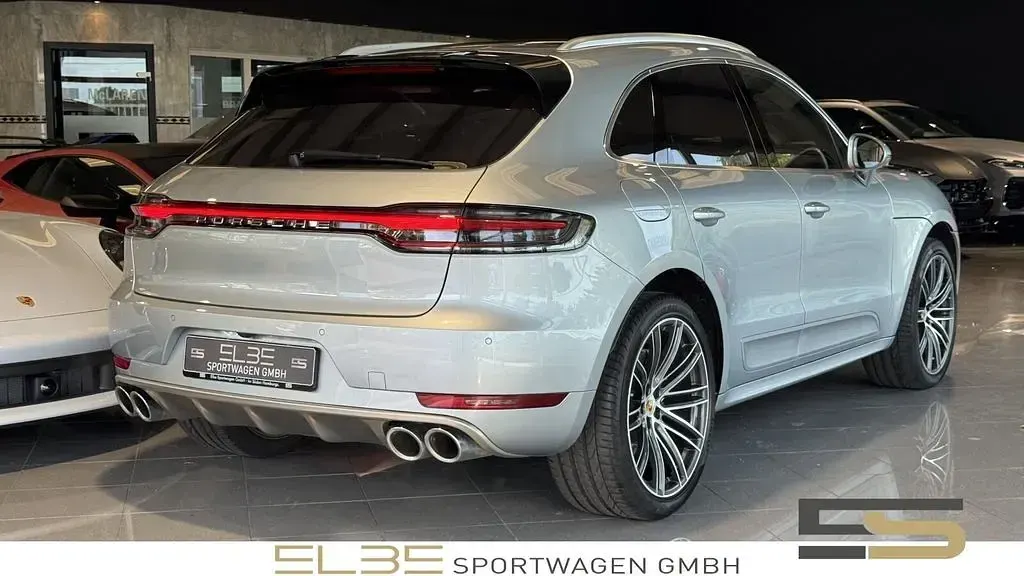 Gebraucht Porsche Macan Turbo 441 PS (324 kW) 2020 Silber SUV