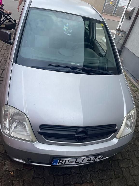 Silber Gebraucht 2003 Opel Meriva Van / Kleinbus | 1.450 € (Fairer Preis) - Bild 1/4