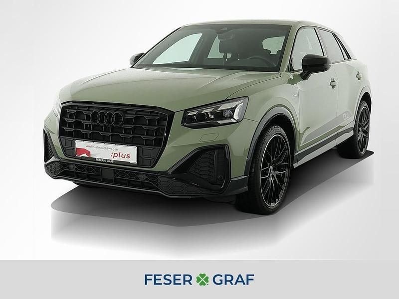Apfelgrün metallic Gebraucht 2022 Audi Q2 S-Line SUV | 26.880 € (Fairer Preis) - Bild 1/4