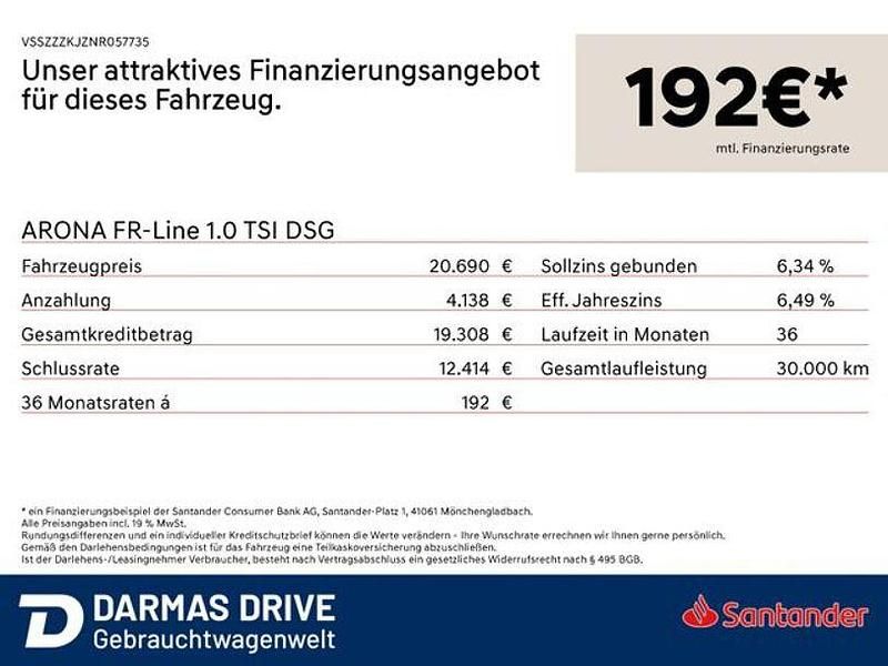 Blau Gebraucht 2022 Seat Arona FR-Line SUV | 20.690 € (Fairer Preis) - Bild 1/1