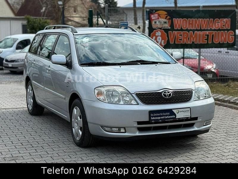 Gebraucht Toyota Corolla Sol 110 PS (80 kW) 2003 Silber Kombi