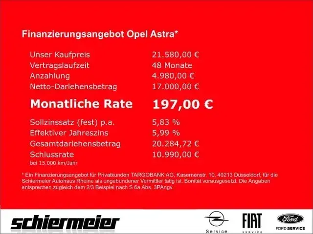 Gebraucht Opel Astra 131 PS (96 kW) 2025 Grau Kombi