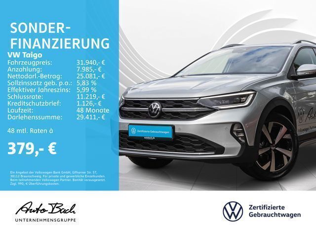 Silber (reflexsilber metallic) Gebraucht 2025 VW Taigo Style SUV | 31.940 € - Bild 1/4