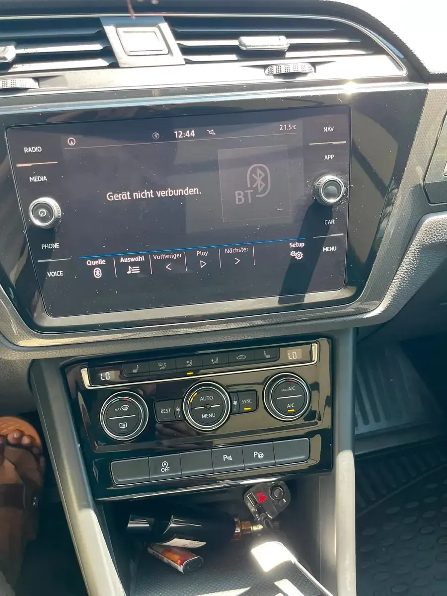 Gebraucht VW Touran 116 PS (85 kW) 2018 Blau Van / Kleinbus