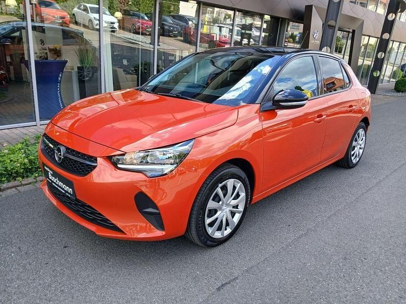 Orange Gebraucht 2022 Opel Corsa-e Edition Kleinwagen | 15.790 € (Fairer Preis) - Bild 1/4