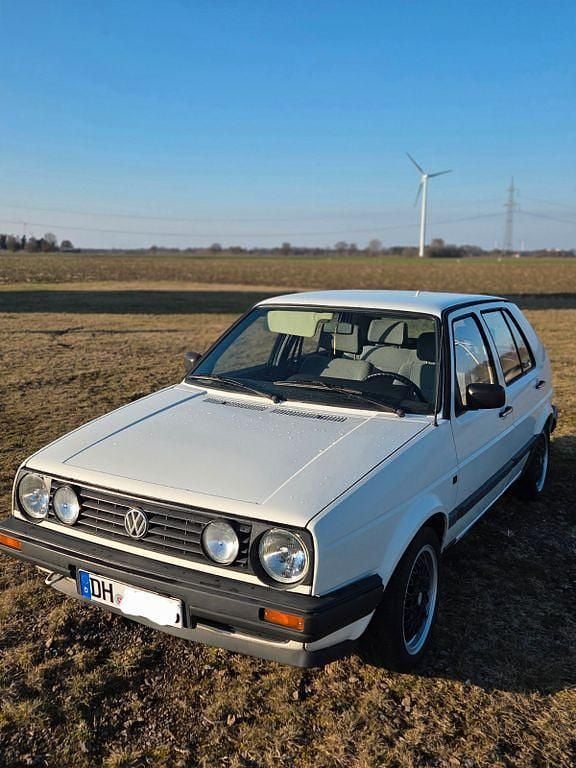 Gebraucht VW Golf II 55 PS (40 kW) 1990 Weiß Kleinwagen
