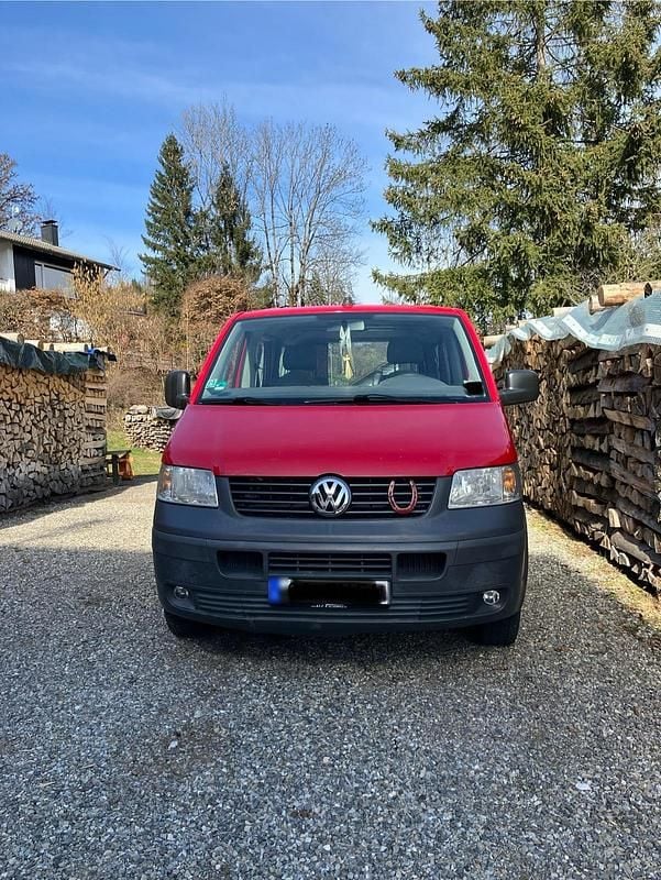 Gebraucht VW T5 2009 Rot Van