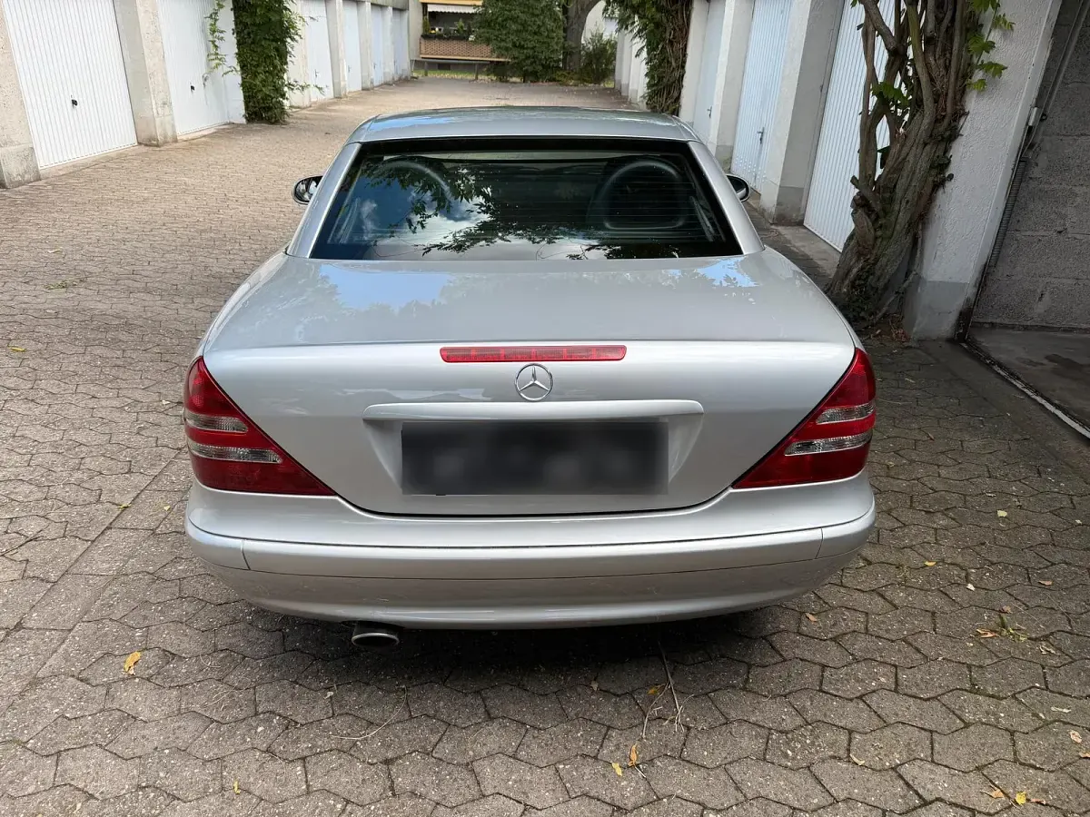 Gebraucht Mercedes SLK200 163 PS (119 kW) 2000 Silber Cabrio