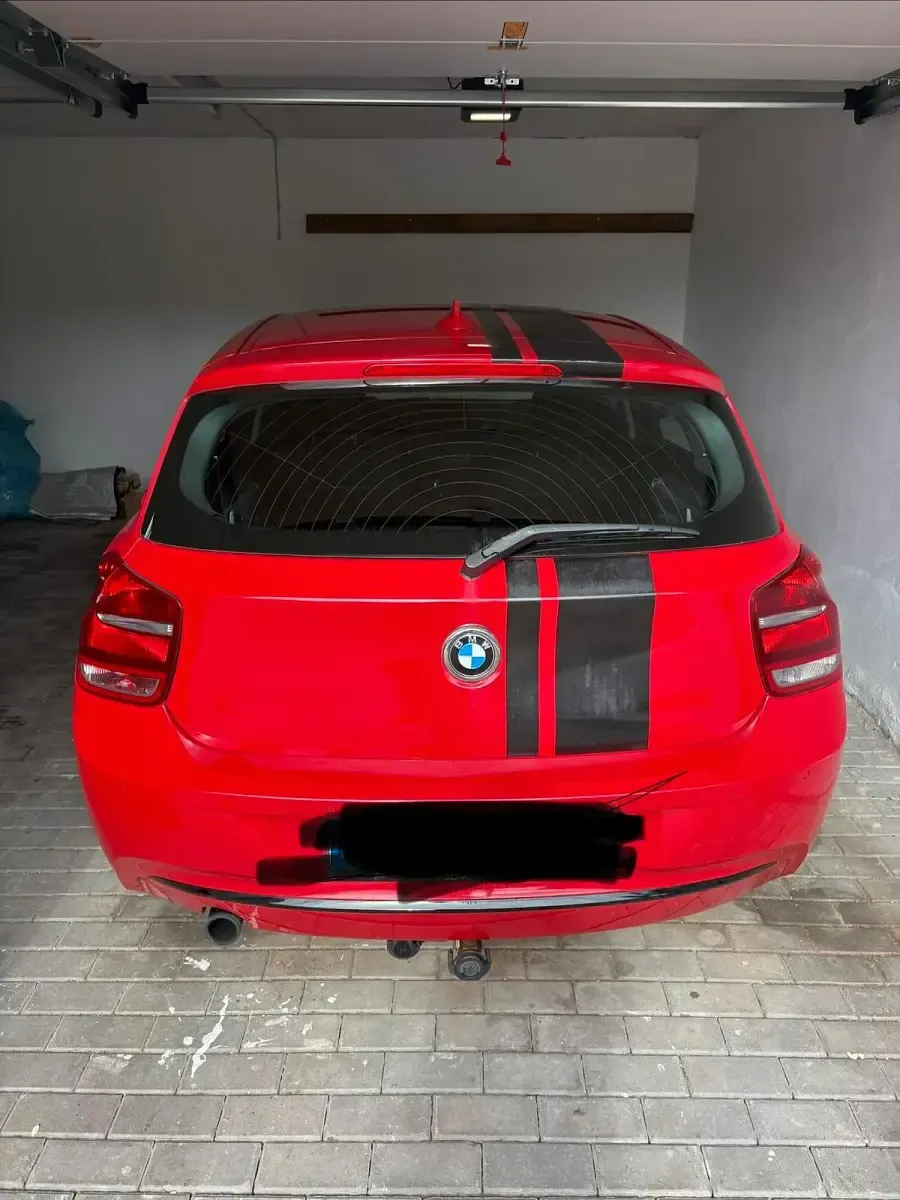 Gebraucht BMW 116 Sport Line 136 PS (100 kW) 2014 Rot Kleinwagen