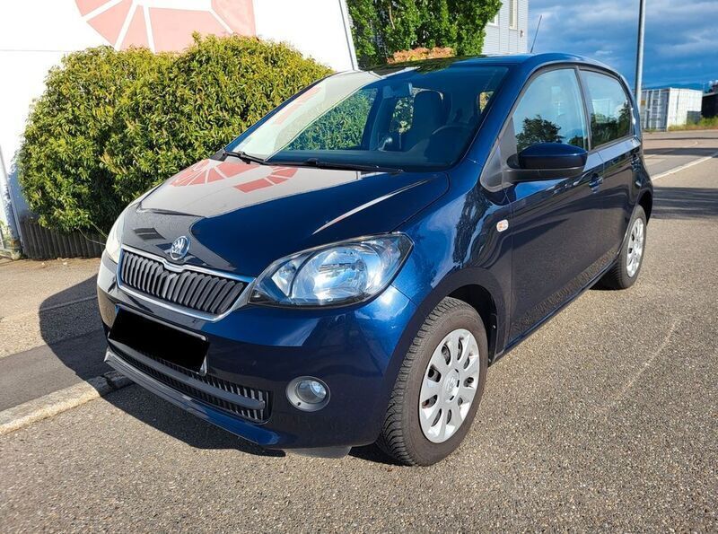 Blau Gebraucht 2013 Skoda Citigo Ambition Kleinwagen | 5.490 € (Fairer Preis) - Bild 1/4