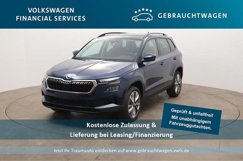Blau Gebraucht 2023 Skoda Karoq Style SUV | 28.479 € (Fairer Preis) - Bild 1/4