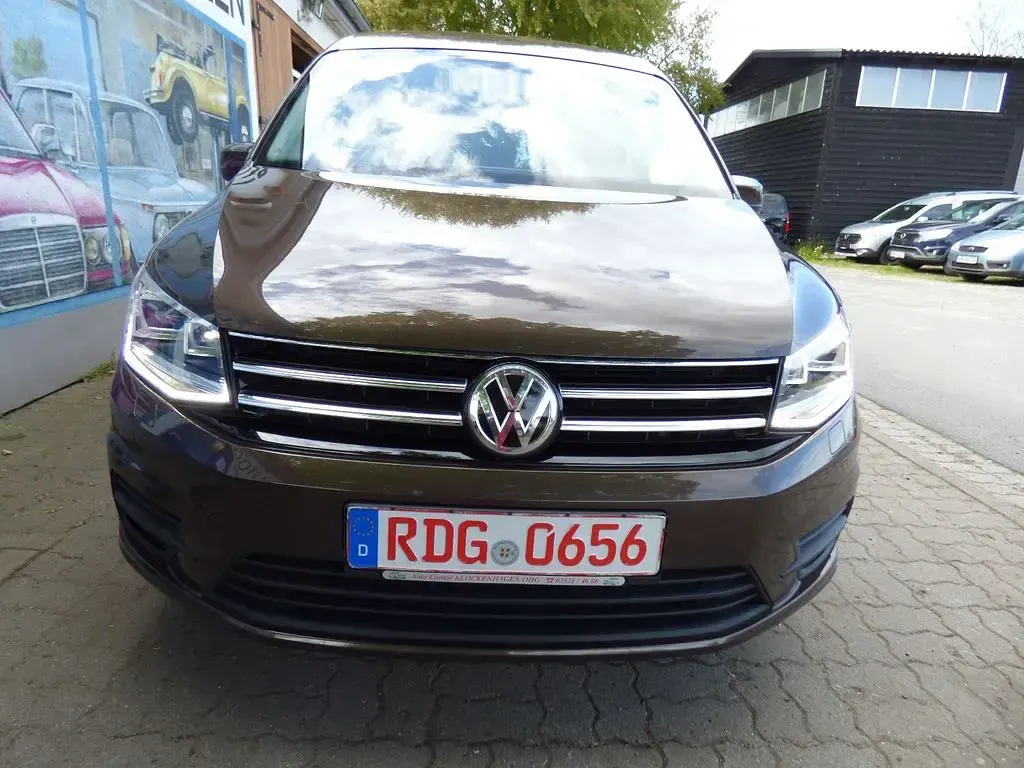 Gebraucht VW Caddy 150 PS (110 kW) 2015 Braun Van / Kleinbus