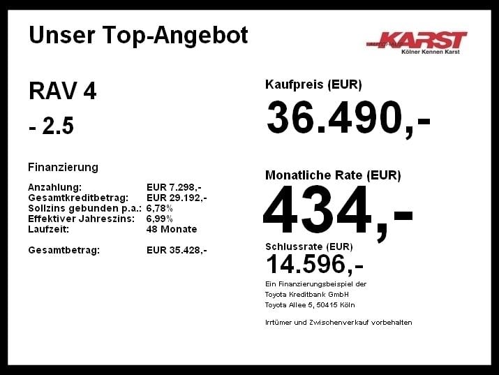 Gebraucht Toyota RAV4 Hybrid 306 PS (225 kW) 2021 Tiefschwarz mica metallic SUV
