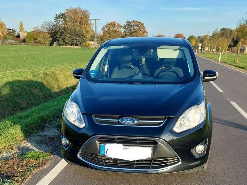 Schwarz Gebraucht 2013 Ford C-MAX Titanium Van / Kleinbus | 5.333 € (Fairer Preis) - Bild 1/4