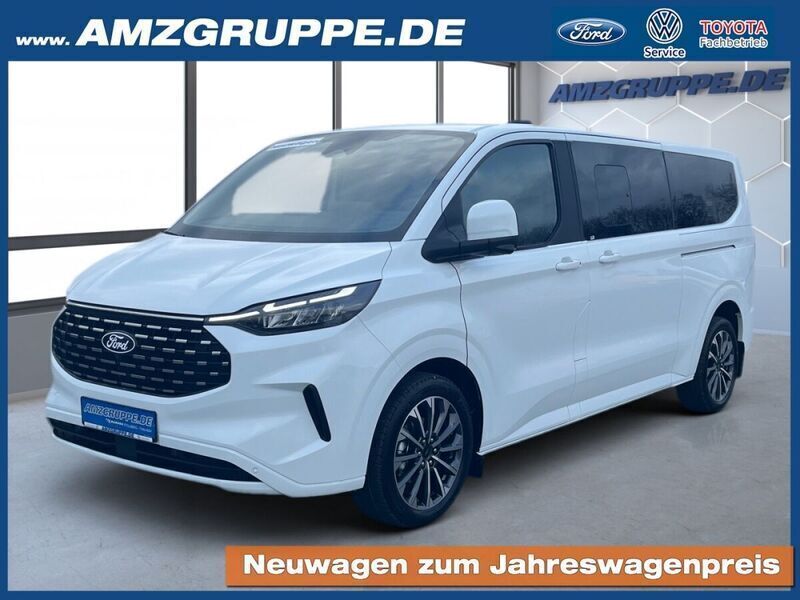 Frozenwhite (uni) Neu 2024 Ford Tourneo Custom Titanium X Van / Kleinbus | 59.890 € (Fairer Preis) - Bild 1/4
