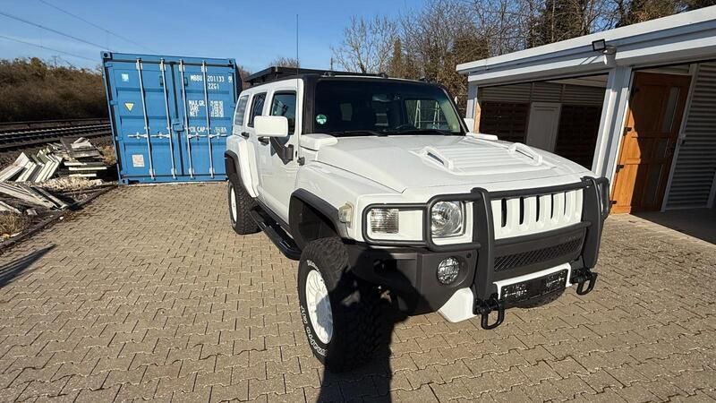 Weiß Gebraucht 2009 Hummer H3 SUV | 19.909 € (Teuer) - Bild 1/4