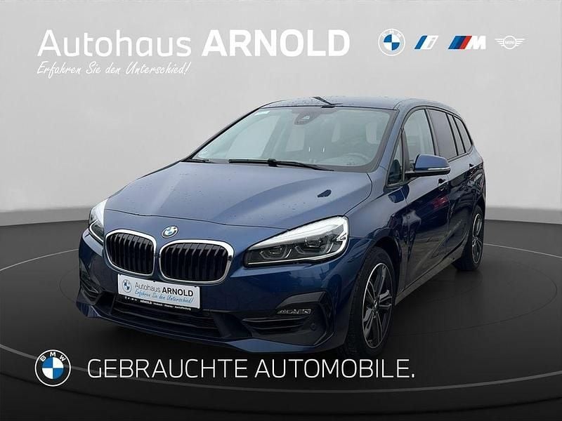 Phytonicblau Gebraucht 2021 BMW 220 Gran Tourer Sport Line Van / Kleinbus | 24.990 € (Fairer Preis) - Bild 1/4