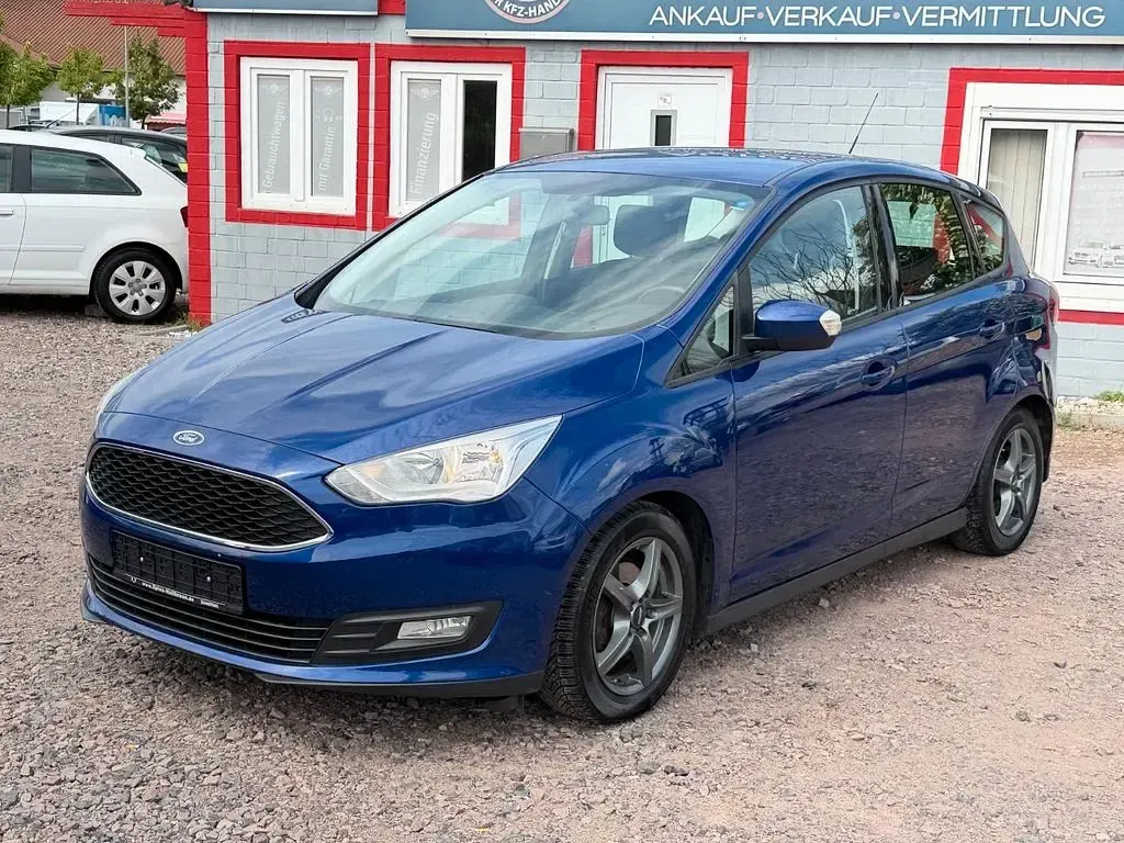 Gebraucht Ford C-MAX Titanium 101 PS (74 kW) 2015 Blau Van / Kleinbus