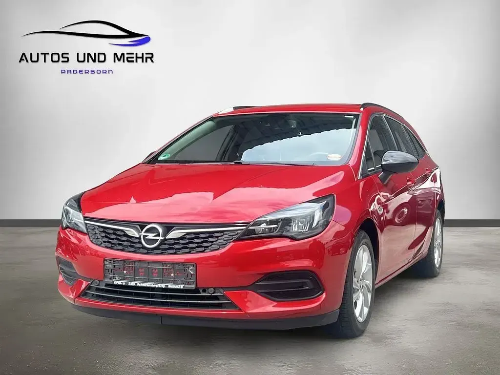 Gebraucht Opel Astra Elegance 122 PS (89 kW) 2021 Rot Kombi