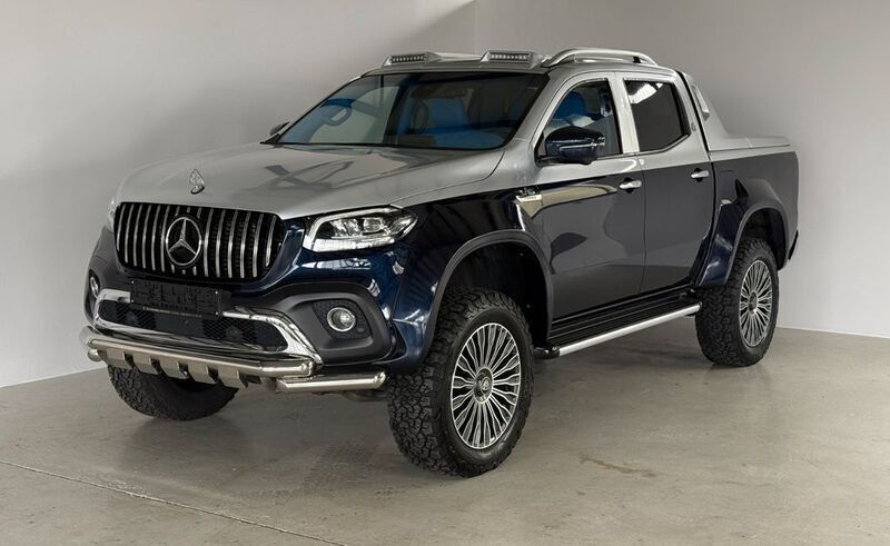 Blau Gebraucht 2019 Mercedes X350 Abholung | 59.990 € - Bild 1/4