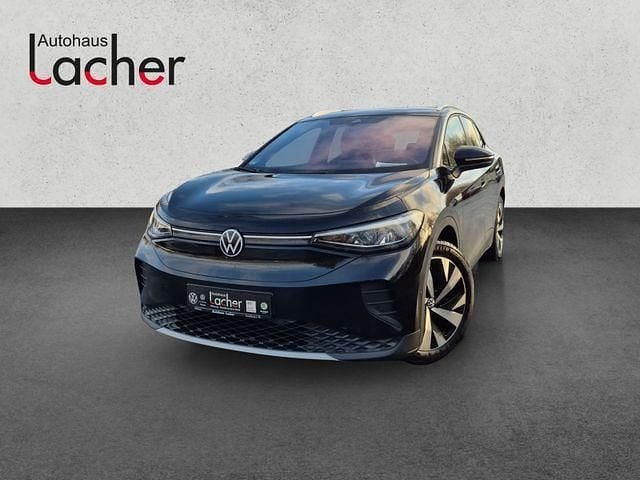 Mythosschwarz metallic Gebraucht 2022 VW ID.4 Pro Performance SUV | 24.890 € (Superpreis) - Bild 1/4