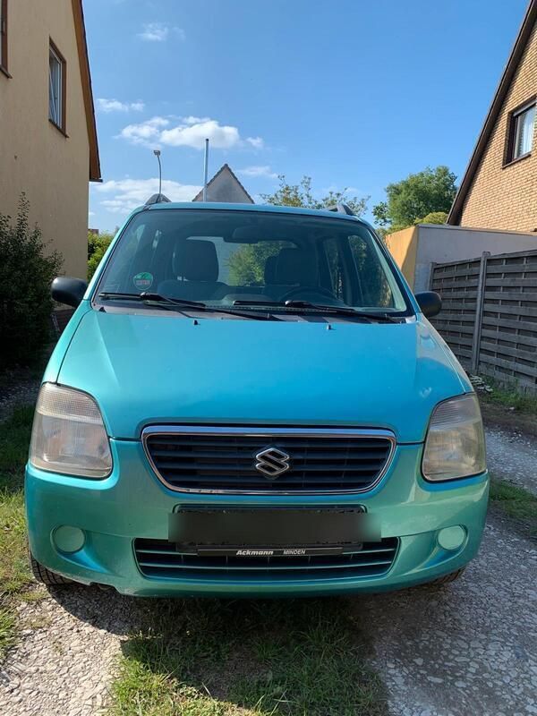 Blau Gebraucht 2002 Suzuki Wagon R+ Kombi | 1.299 € (Guter Preis) - Bild 1/4