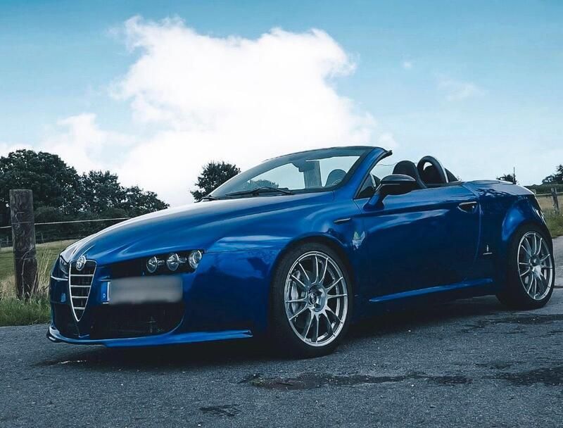 Blau Gebraucht 2007 Alfa Romeo Spider Cabrio | 21.800 € (Teuer) - Bild 1/4