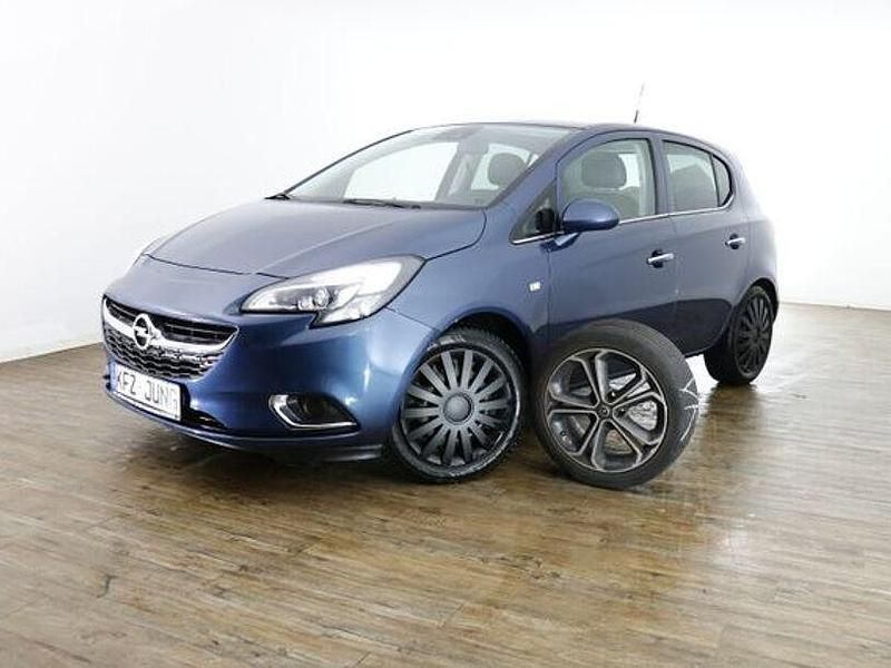 Blau Gebraucht 2015 Opel Corsa Innovation Kleinwagen | 8.990 € (Fairer Preis) - Bild 1/4